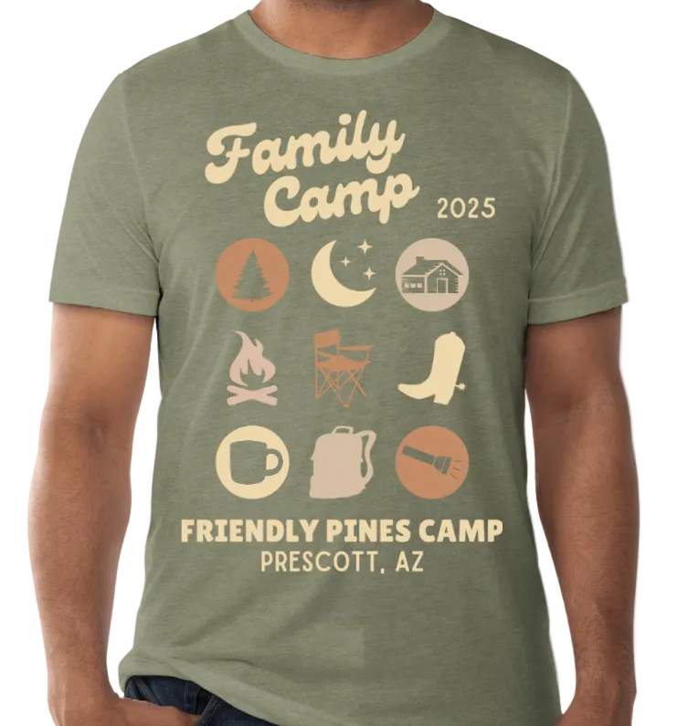 CLEARANCE - 2025 Family Camp Shirt
