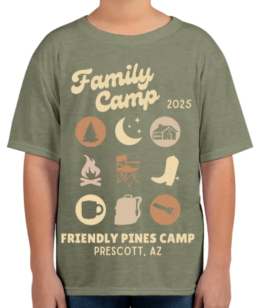 CLEARANCE - 2025 Family Camp Shirt