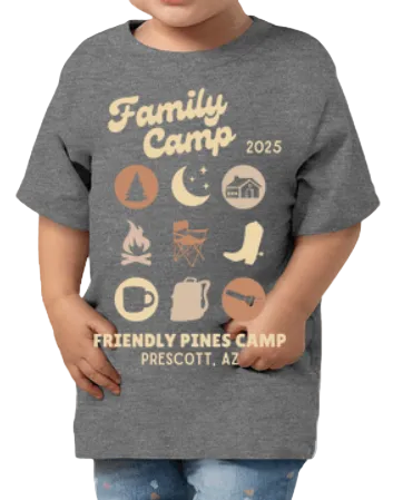 CLEARANCE - 2025 Family Camp Shirt