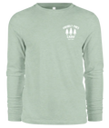 CLEARANCE - Heather Dusty Blue Long Sleeve Shirt